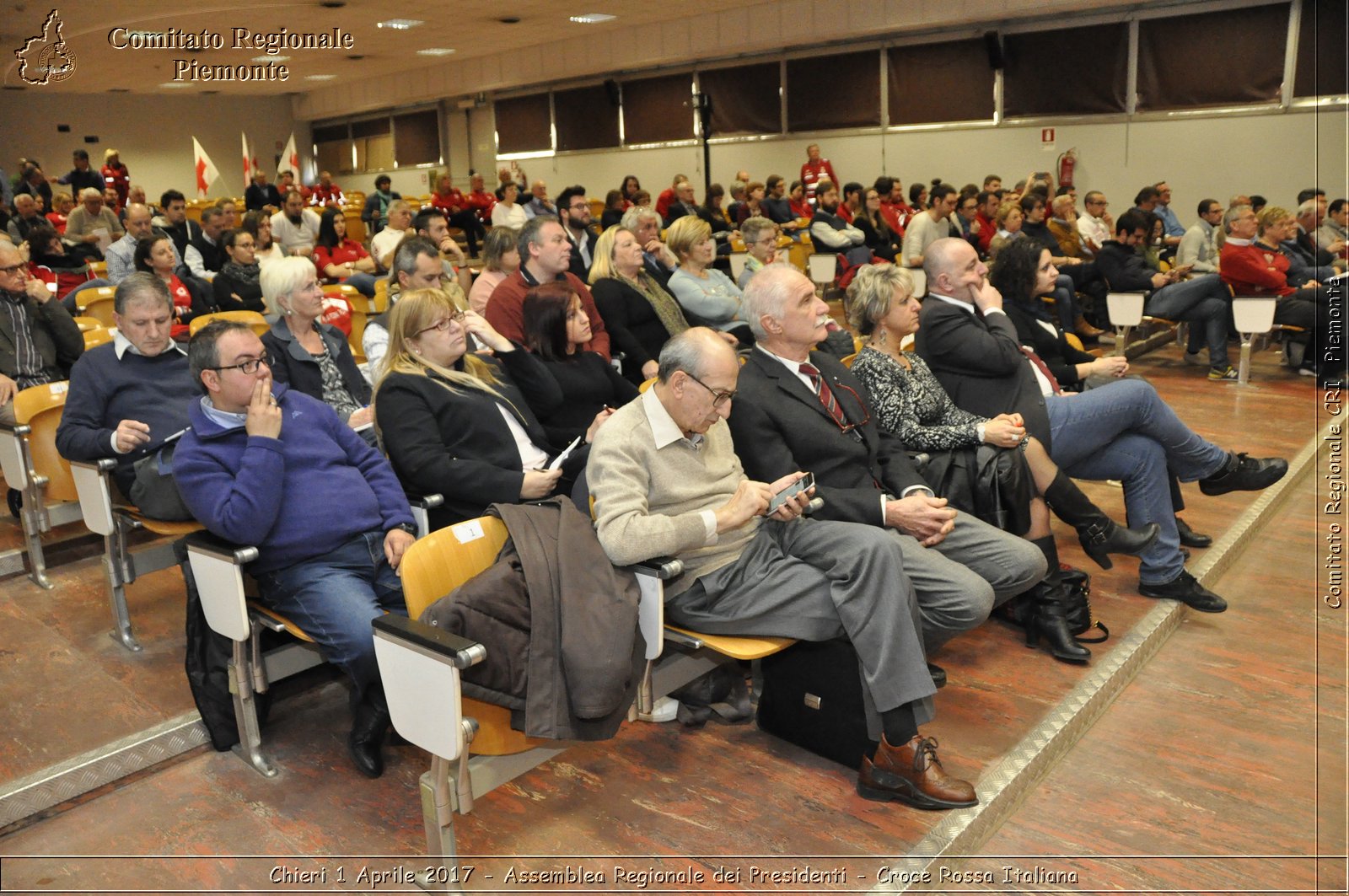 Chieri 1 Aprile 2017 - Assemblea Regionale dei Presidenti - Croce Rossa Italiana- Comitato Regionale del Piemonte