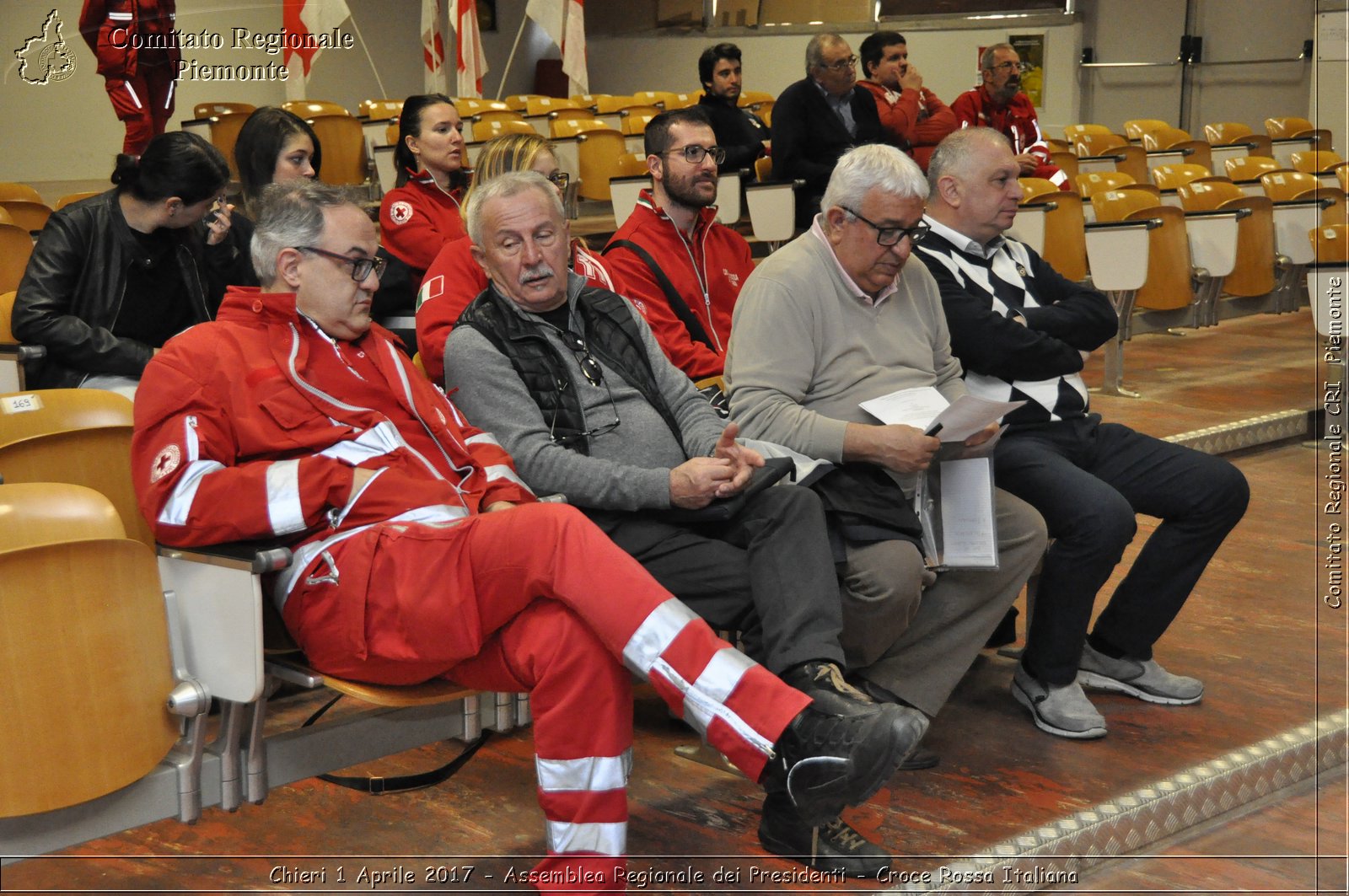 Chieri 1 Aprile 2017 - Assemblea Regionale dei Presidenti - Croce Rossa Italiana- Comitato Regionale del Piemonte