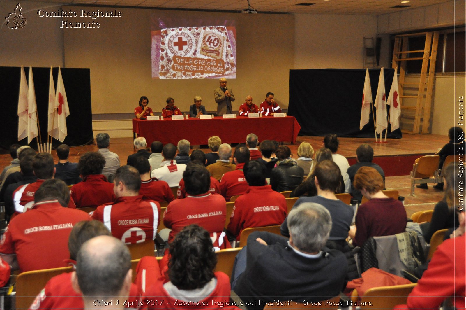 Chieri 1 Aprile 2017 - Assemblea Regionale dei Presidenti - Croce Rossa Italiana- Comitato Regionale del Piemonte