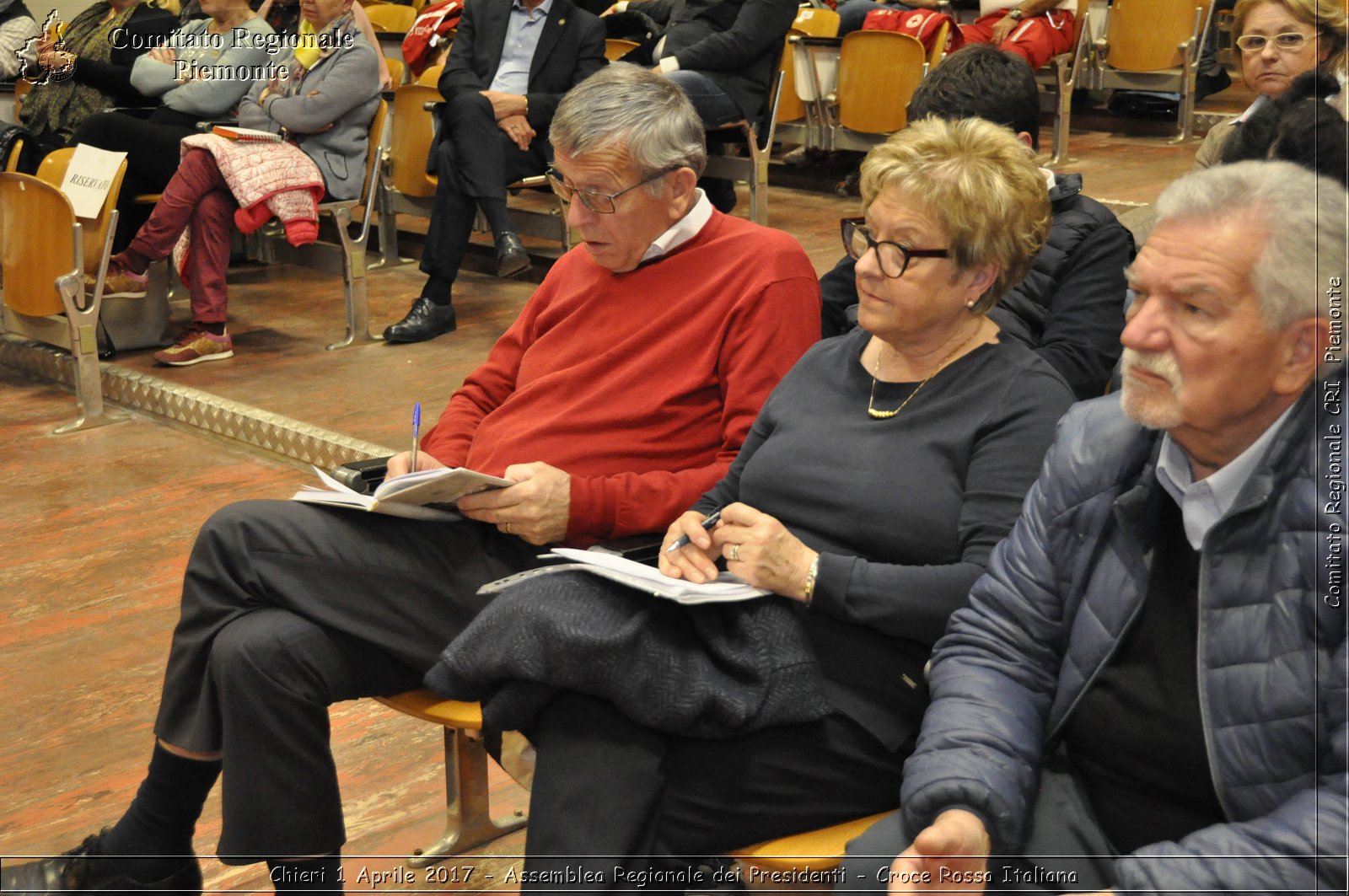 Chieri 1 Aprile 2017 - Assemblea Regionale dei Presidenti - Croce Rossa Italiana- Comitato Regionale del Piemonte