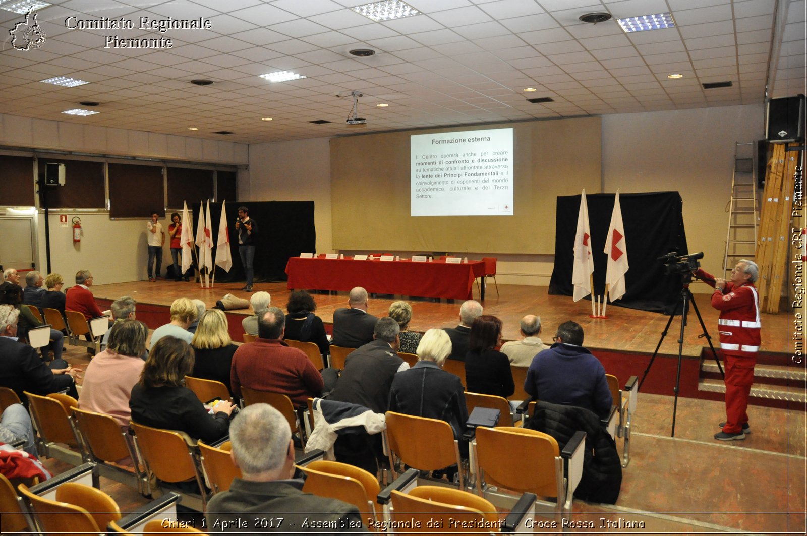 Chieri 1 Aprile 2017 - Assemblea Regionale dei Presidenti - Croce Rossa Italiana- Comitato Regionale del Piemonte