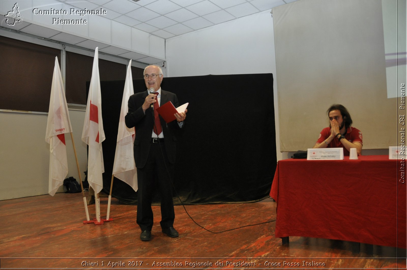 Chieri 1 Aprile 2017 - Assemblea Regionale dei Presidenti - Croce Rossa Italiana- Comitato Regionale del Piemonte