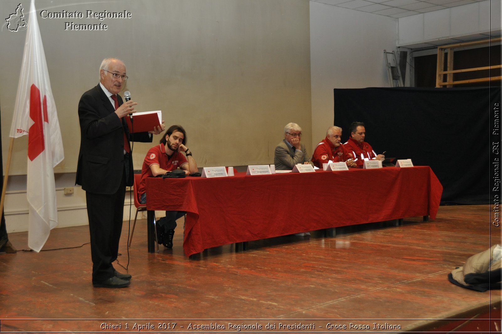 Chieri 1 Aprile 2017 - Assemblea Regionale dei Presidenti - Croce Rossa Italiana- Comitato Regionale del Piemonte