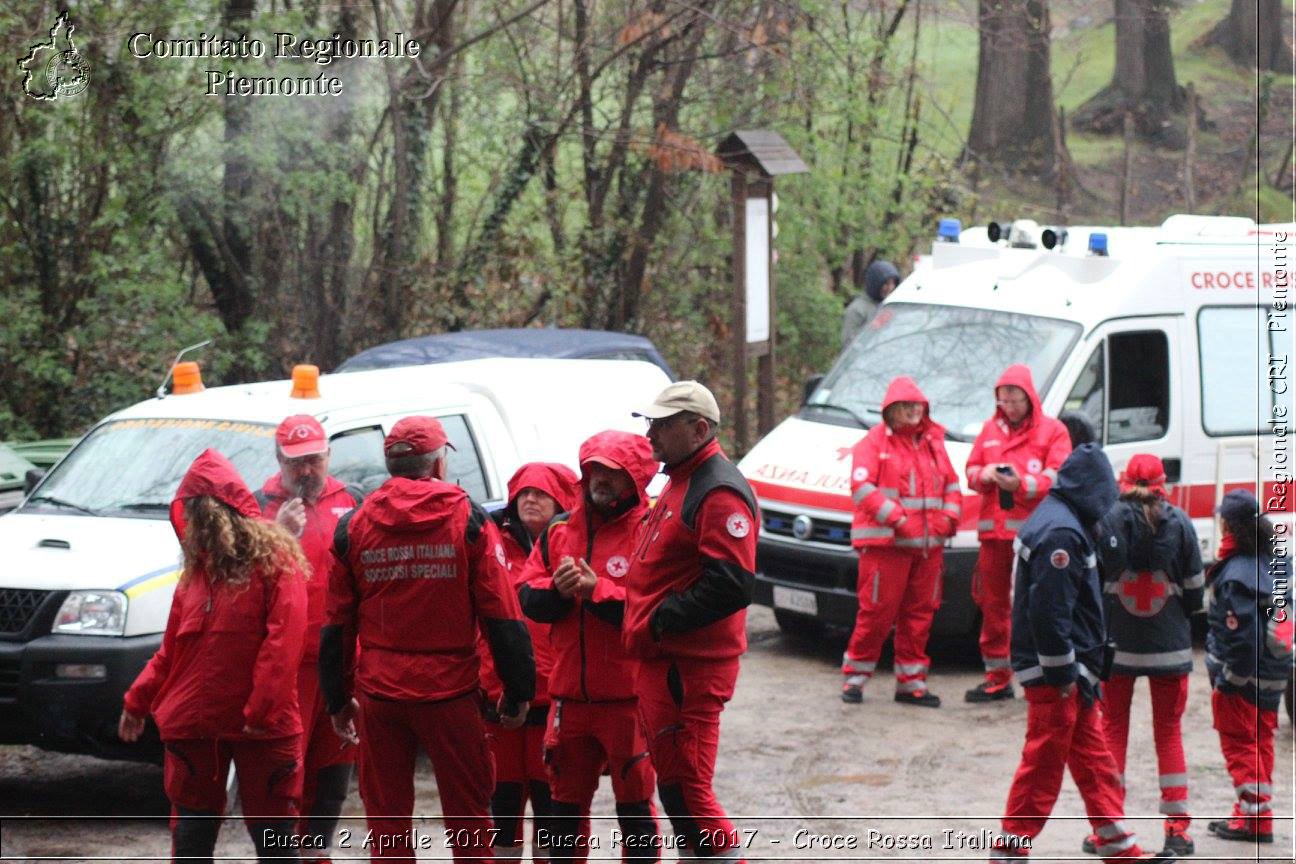 Busca 2 Aprile 2017 - Busca Rescue 2017 - Croce Rossa Italiana- Comitato Regionale del Piemonte