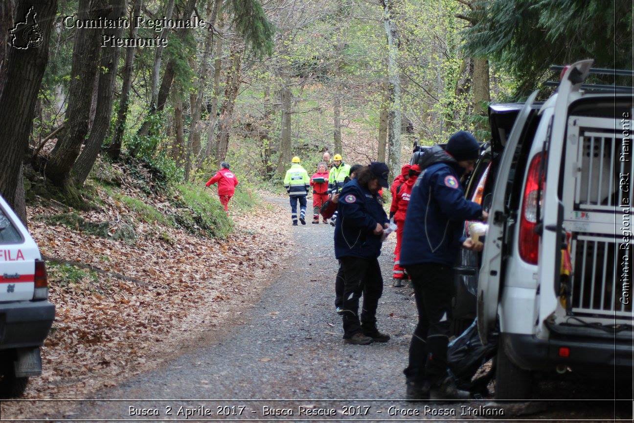 Busca 2 Aprile 2017 - Busca Rescue 2017 - Croce Rossa Italiana- Comitato Regionale del Piemonte