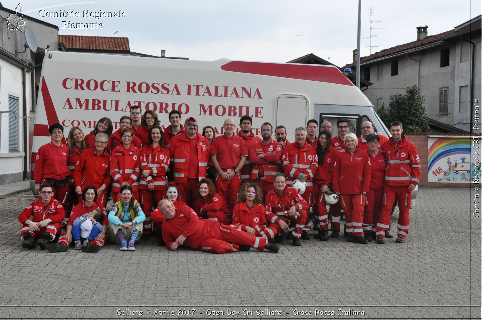 Galliate 2 Aprile 2017 - Open Day Cri Galliate - Croce Rossa Italiana- Comitato Regionale del Piemonte