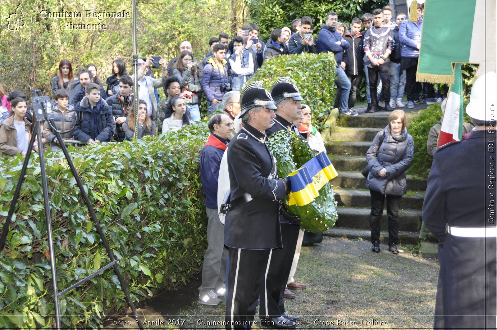 Torino 3 Aprile 2017 - Commemorazione Pian del Lot - Croce Rossa Italiana- Comitato Regionale del Piemonte