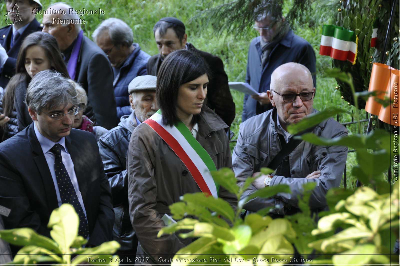 Torino 3 Aprile 2017 - Commemorazione Pian del Lot - Croce Rossa Italiana- Comitato Regionale del Piemonte