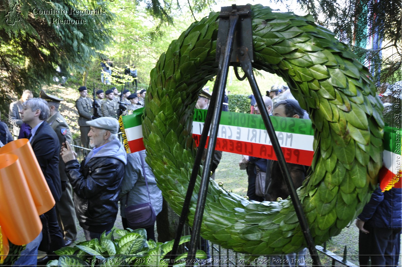 Torino 3 Aprile 2017 - Commemorazione Pian del Lot - Croce Rossa Italiana- Comitato Regionale del Piemonte