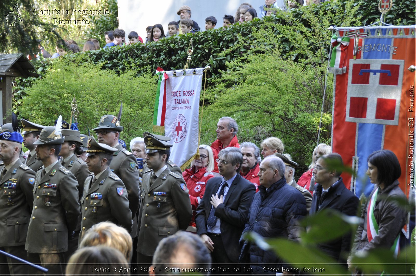 Torino 3 Aprile 2017 - Commemorazione Pian del Lot - Croce Rossa Italiana- Comitato Regionale del Piemonte