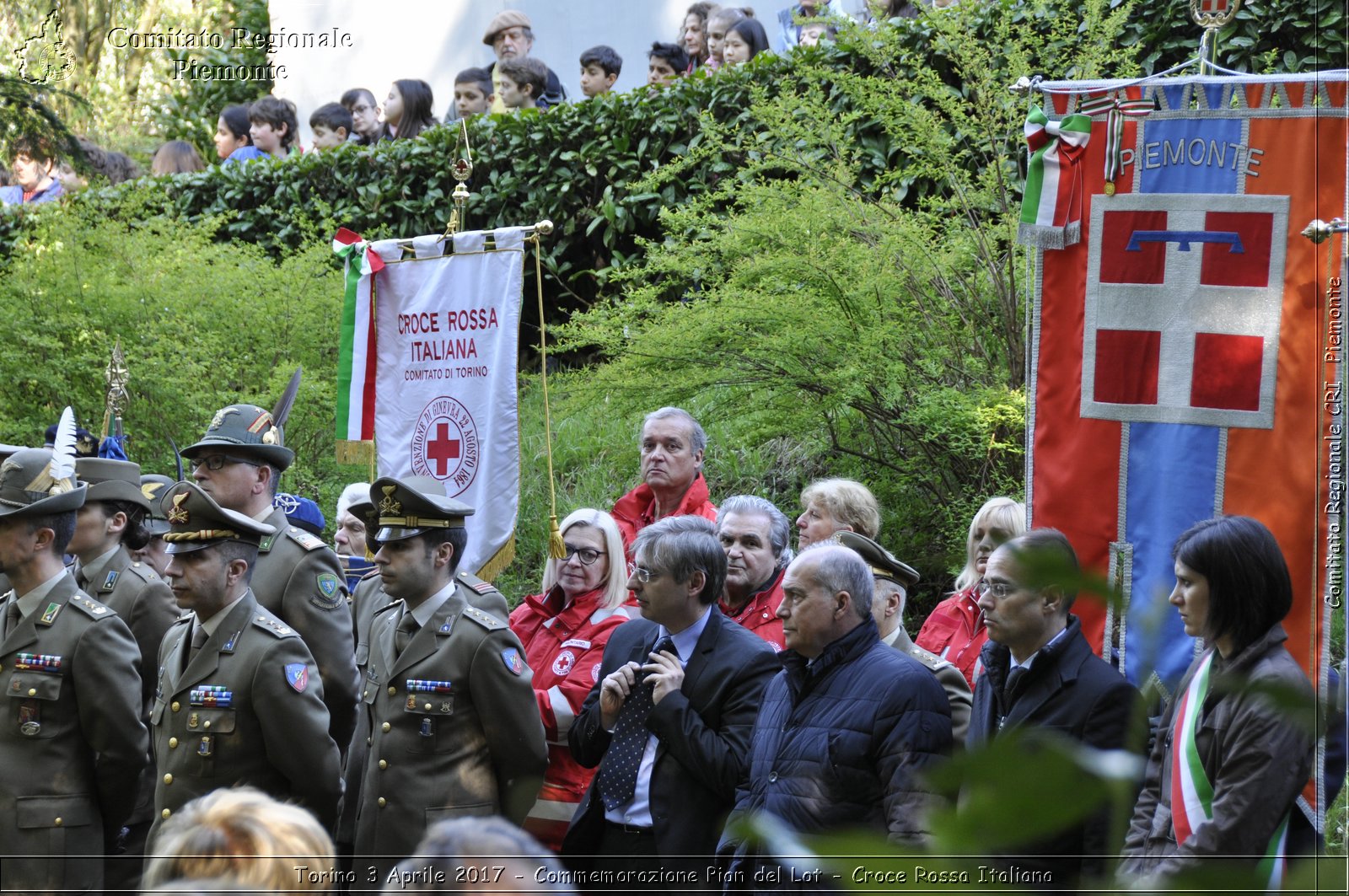 Torino 3 Aprile 2017 - Commemorazione Pian del Lot - Croce Rossa Italiana- Comitato Regionale del Piemonte