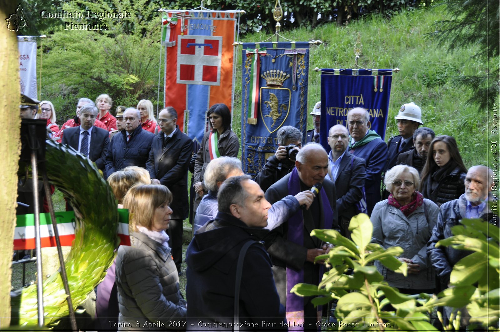 Torino 3 Aprile 2017 - Commemorazione Pian del Lot - Croce Rossa Italiana- Comitato Regionale del Piemonte