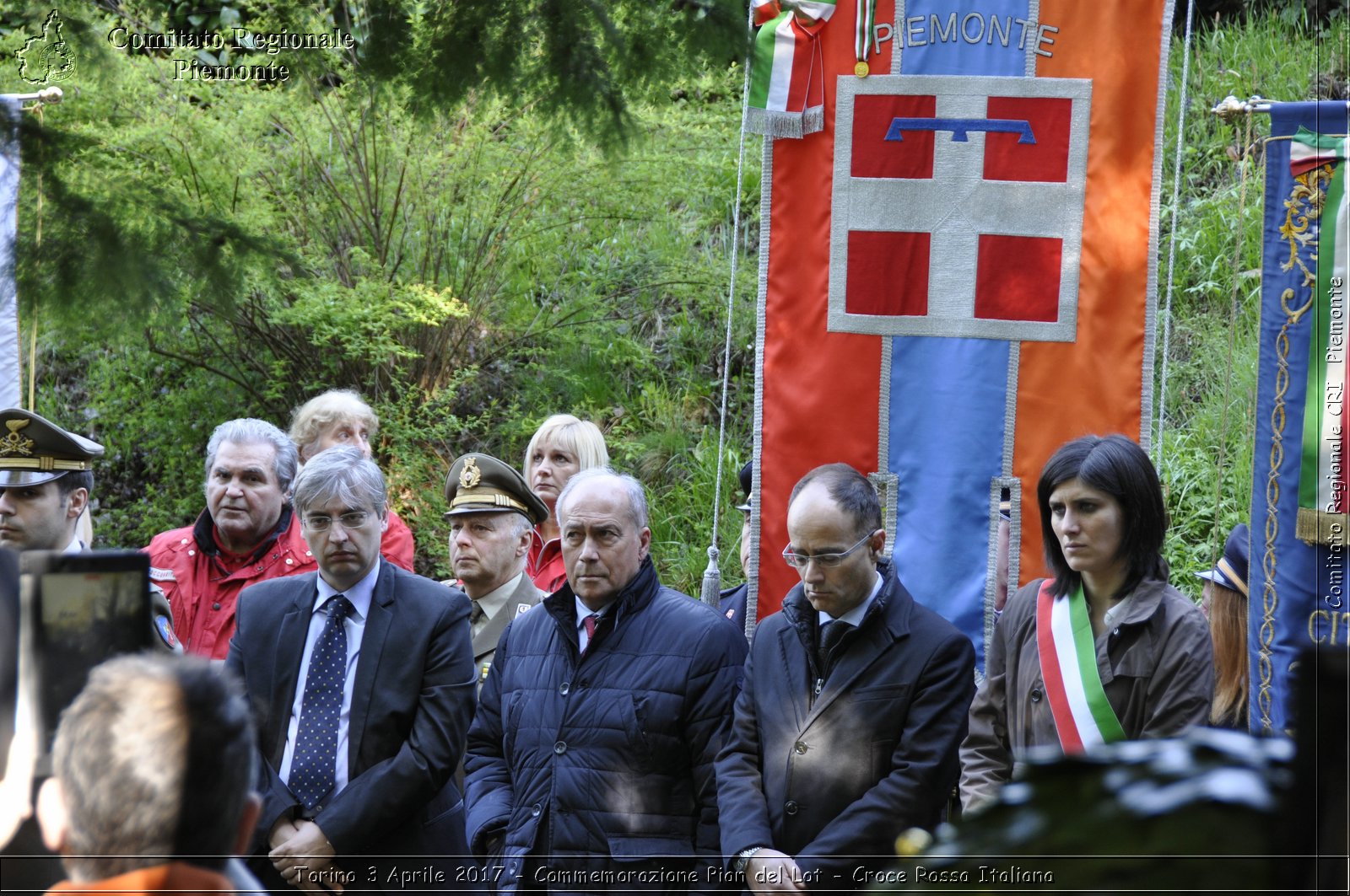 Torino 3 Aprile 2017 - Commemorazione Pian del Lot - Croce Rossa Italiana- Comitato Regionale del Piemonte