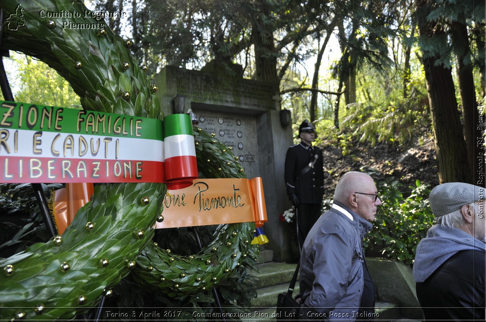 Torino 3 Aprile 2017 - Commemorazione Pian del Lot - Croce Rossa Italiana- Comitato Regionale del Piemonte