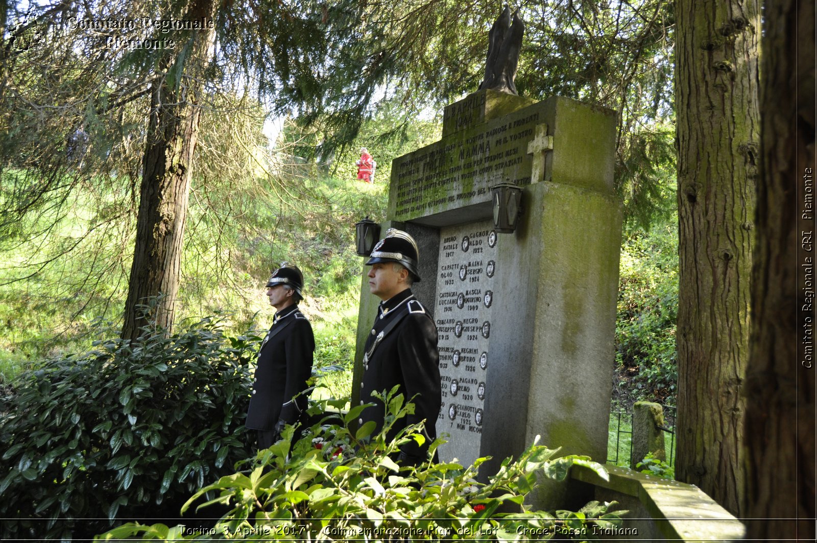 Torino 3 Aprile 2017 - Commemorazione Pian del Lot - Croce Rossa Italiana- Comitato Regionale del Piemonte