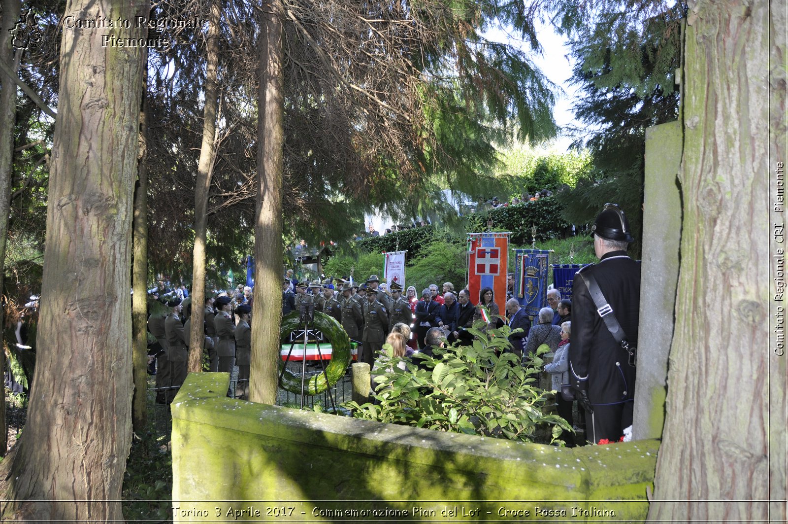 Torino 3 Aprile 2017 - Commemorazione Pian del Lot - Croce Rossa Italiana- Comitato Regionale del Piemonte