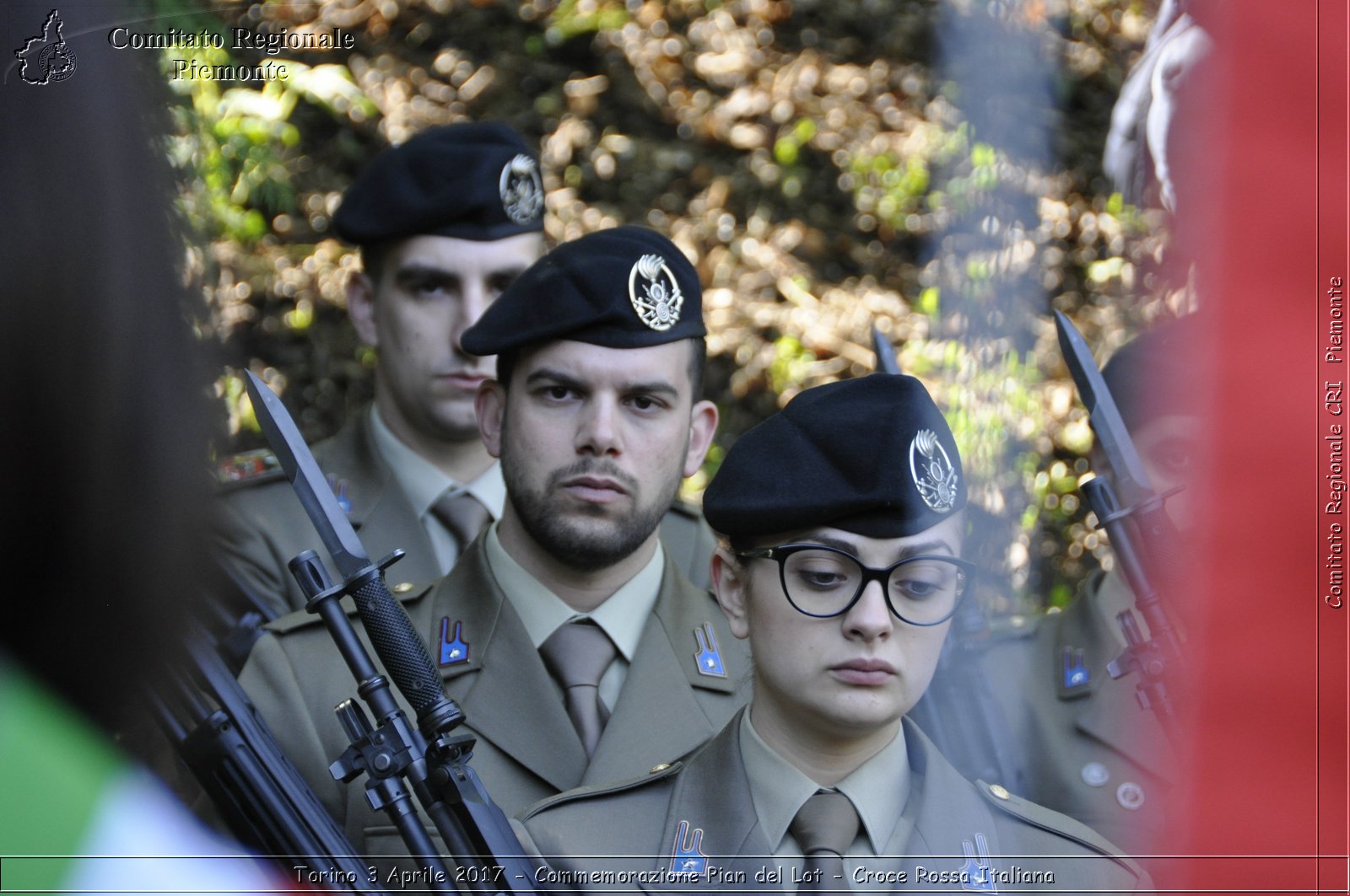 Torino 3 Aprile 2017 - Commemorazione Pian del Lot - Croce Rossa Italiana- Comitato Regionale del Piemonte