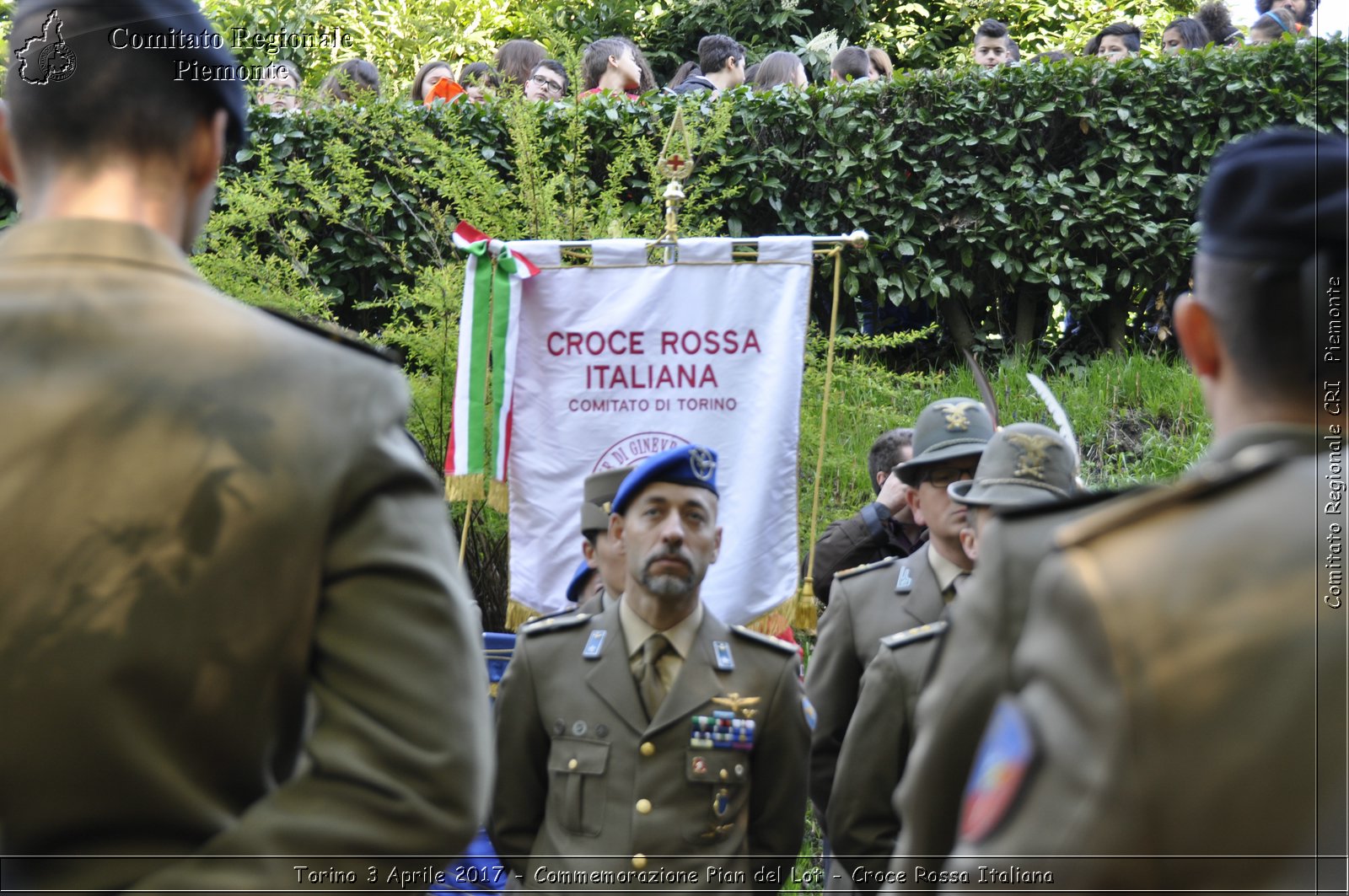 Torino 3 Aprile 2017 - Commemorazione Pian del Lot - Croce Rossa Italiana- Comitato Regionale del Piemonte