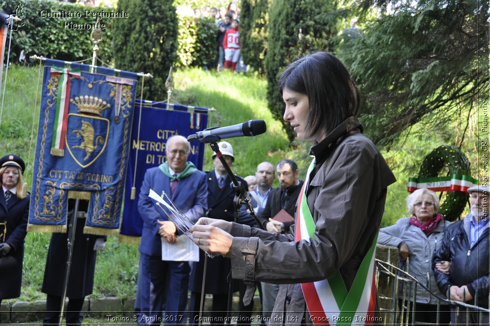 Torino 3 Aprile 2017 - Commemorazione Pian del Lot - Croce Rossa Italiana- Comitato Regionale del Piemonte