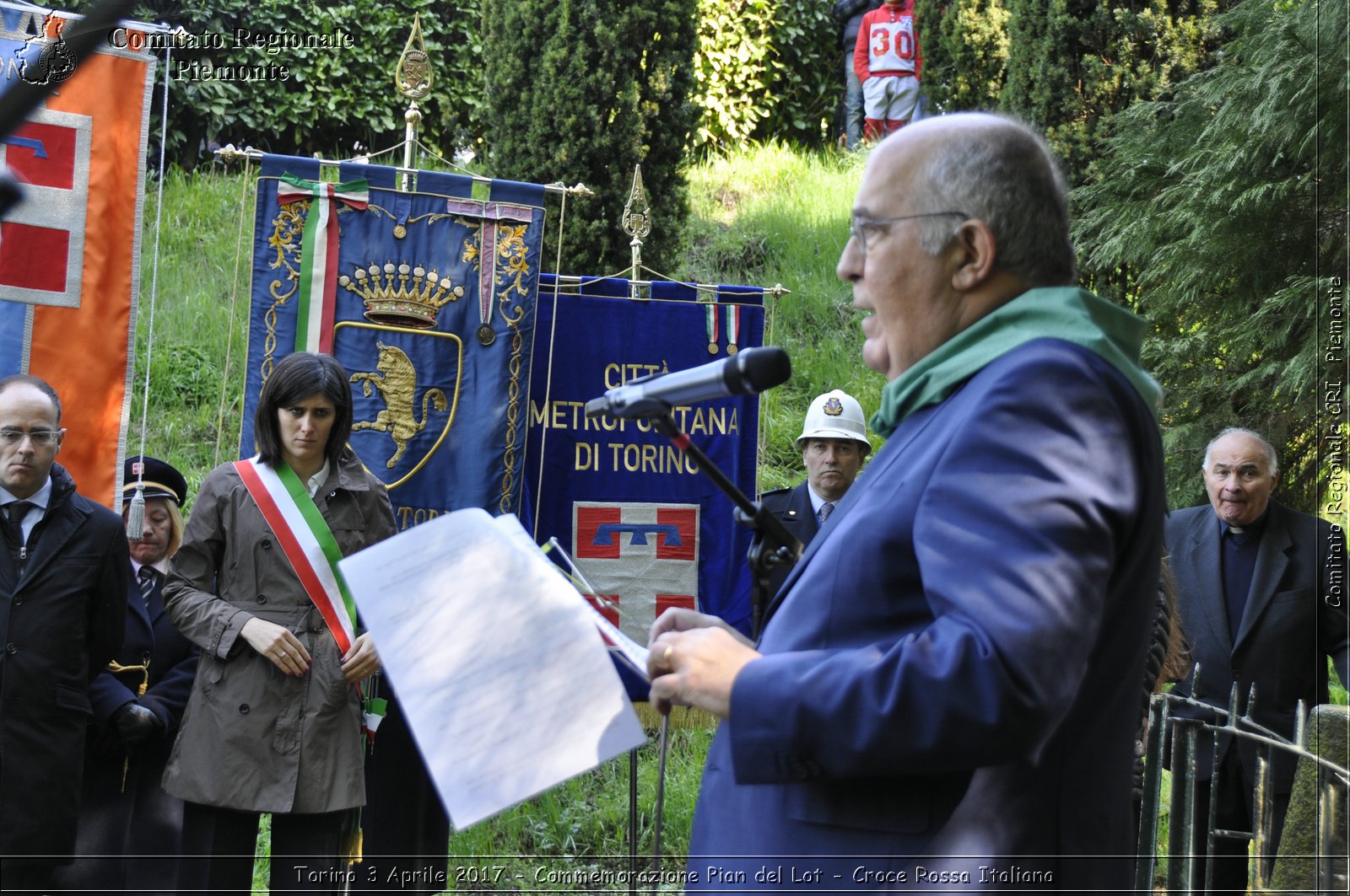 Torino 3 Aprile 2017 - Commemorazione Pian del Lot - Croce Rossa Italiana- Comitato Regionale del Piemonte