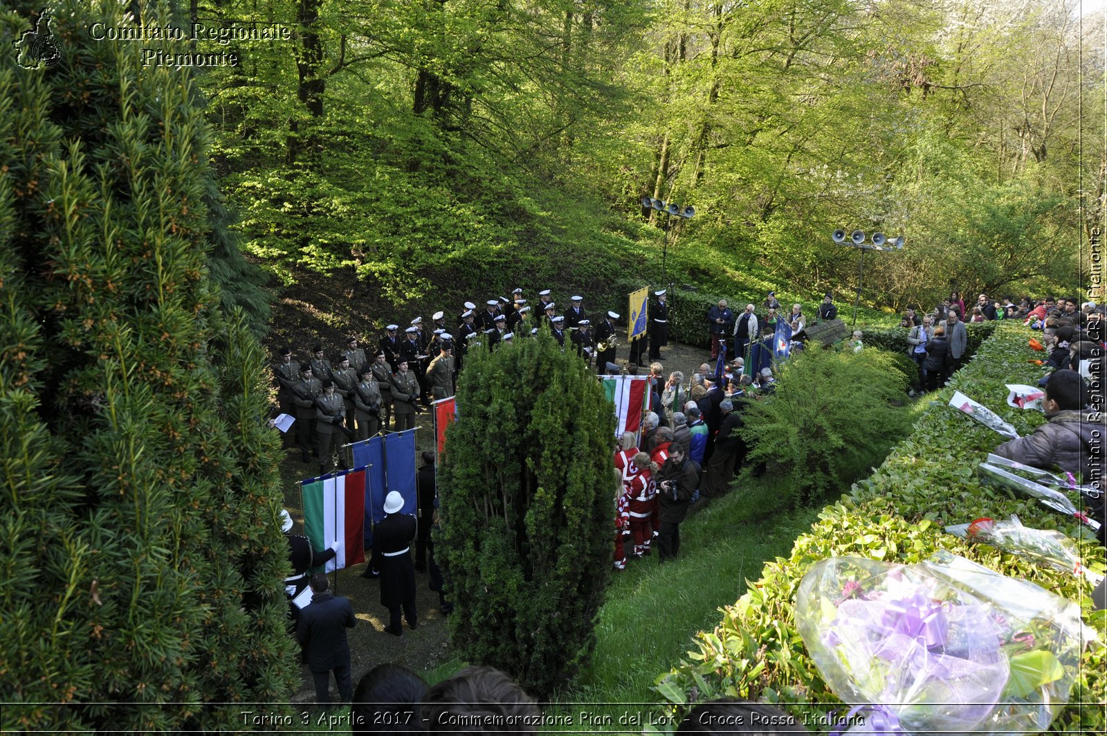 Torino 3 Aprile 2017 - Commemorazione Pian del Lot - Croce Rossa Italiana- Comitato Regionale del Piemonte