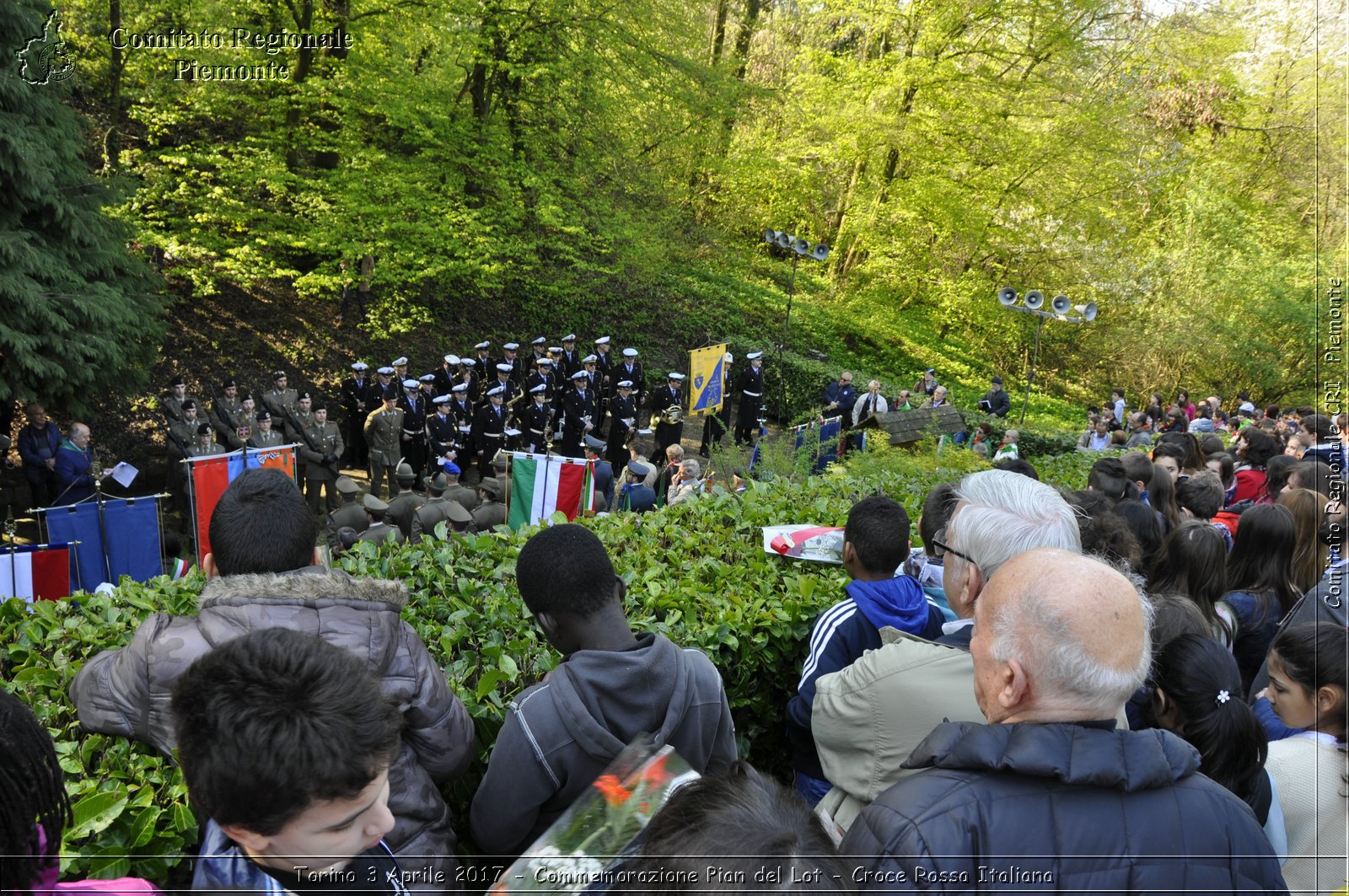 Torino 3 Aprile 2017 - Commemorazione Pian del Lot - Croce Rossa Italiana- Comitato Regionale del Piemonte