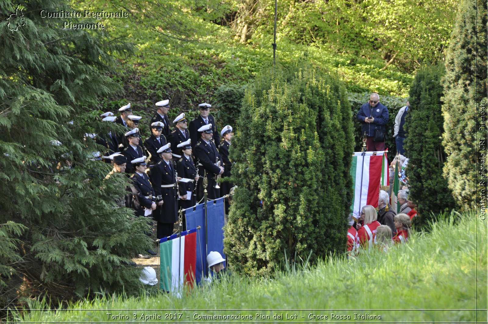 Torino 3 Aprile 2017 - Commemorazione Pian del Lot - Croce Rossa Italiana- Comitato Regionale del Piemonte