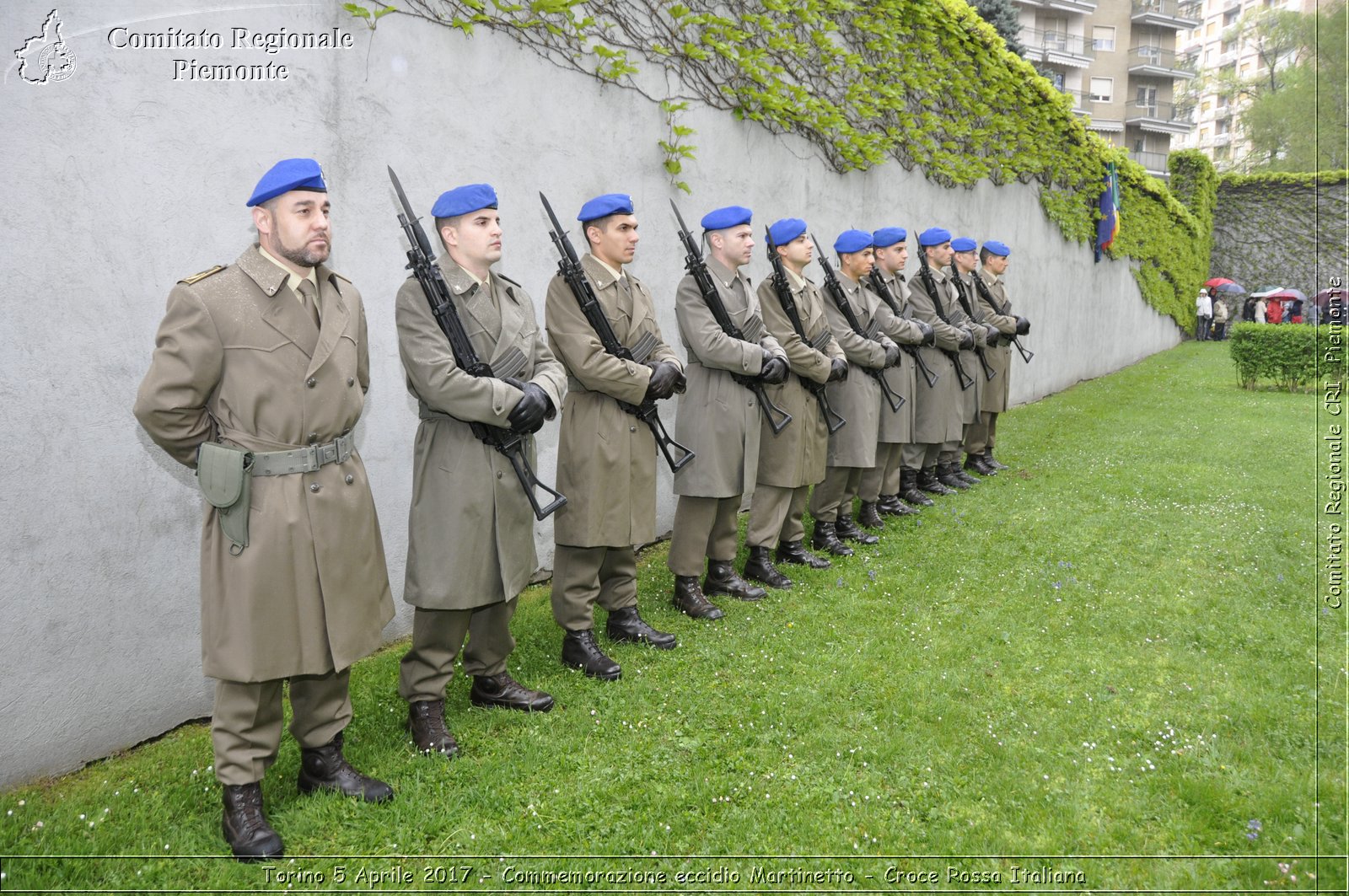 Torino 5 Aprile 2017 - Commemorazione eccidio Martinetto - Croce Rossa Italiana- Comitato Regionale del Piemonte