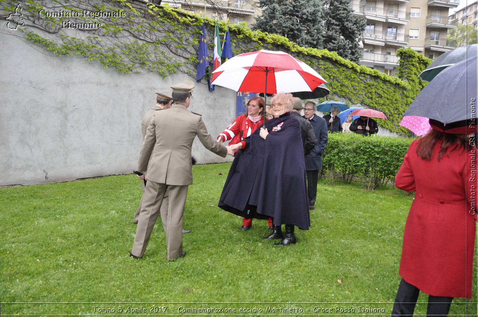 Torino 5 Aprile 2017 - Commemorazione eccidio Martinetto - Croce Rossa Italiana- Comitato Regionale del Piemonte