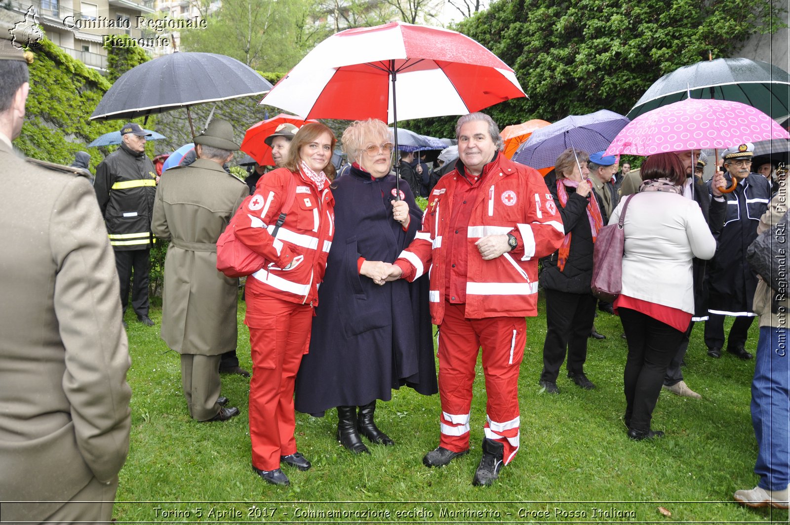 Torino 5 Aprile 2017 - Commemorazione eccidio Martinetto - Croce Rossa Italiana- Comitato Regionale del Piemonte