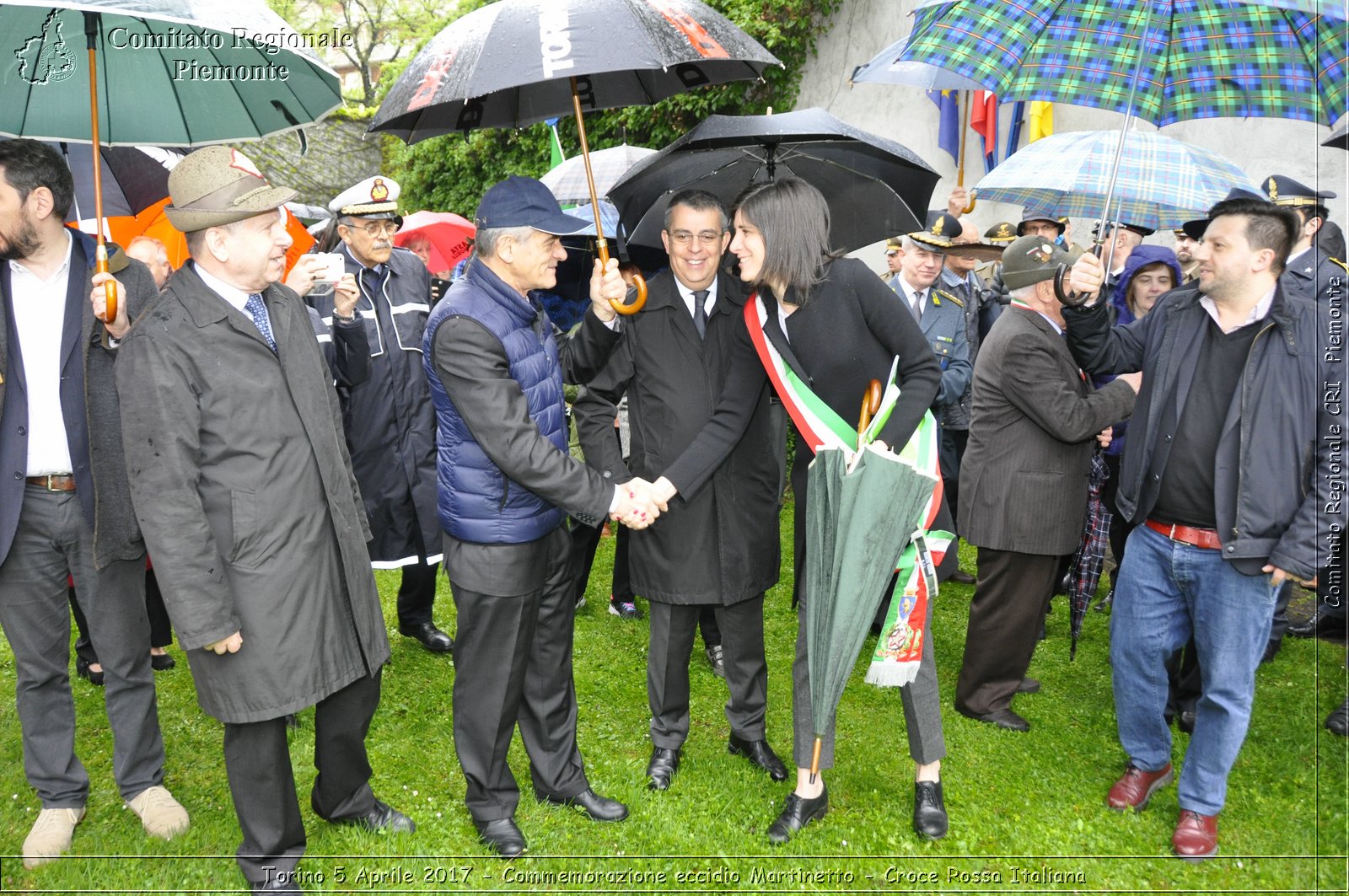 Torino 5 Aprile 2017 - Commemorazione eccidio Martinetto - Croce Rossa Italiana- Comitato Regionale del Piemonte