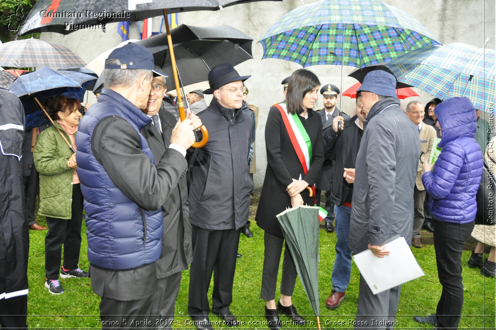 Torino 5 Aprile 2017 - Commemorazione eccidio Martinetto - Croce Rossa Italiana- Comitato Regionale del Piemonte