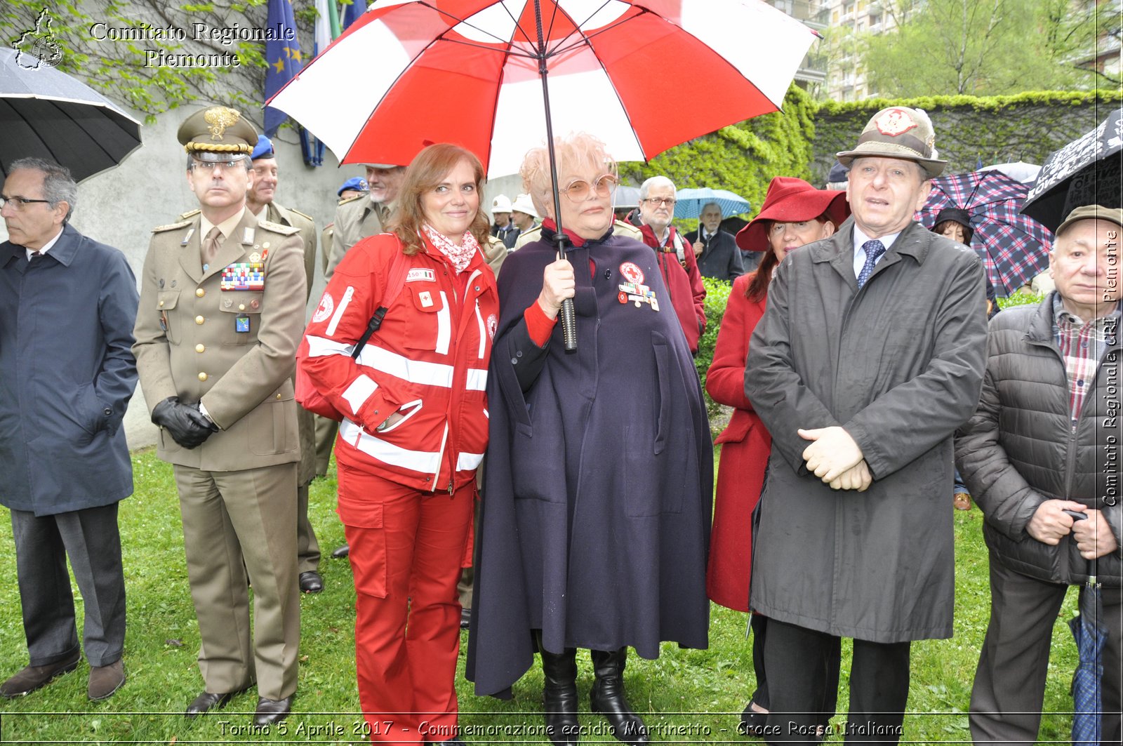 Torino 5 Aprile 2017 - Commemorazione eccidio Martinetto - Croce Rossa Italiana- Comitato Regionale del Piemonte