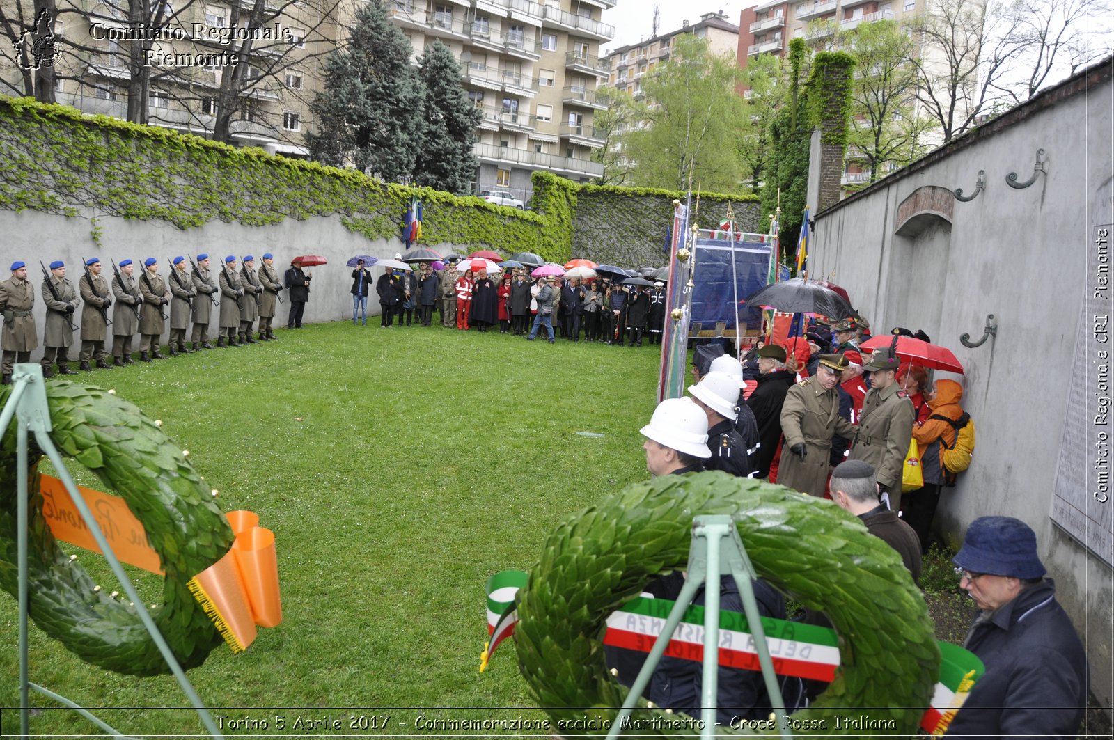 Torino 5 Aprile 2017 - Commemorazione eccidio Martinetto - Croce Rossa Italiana- Comitato Regionale del Piemonte