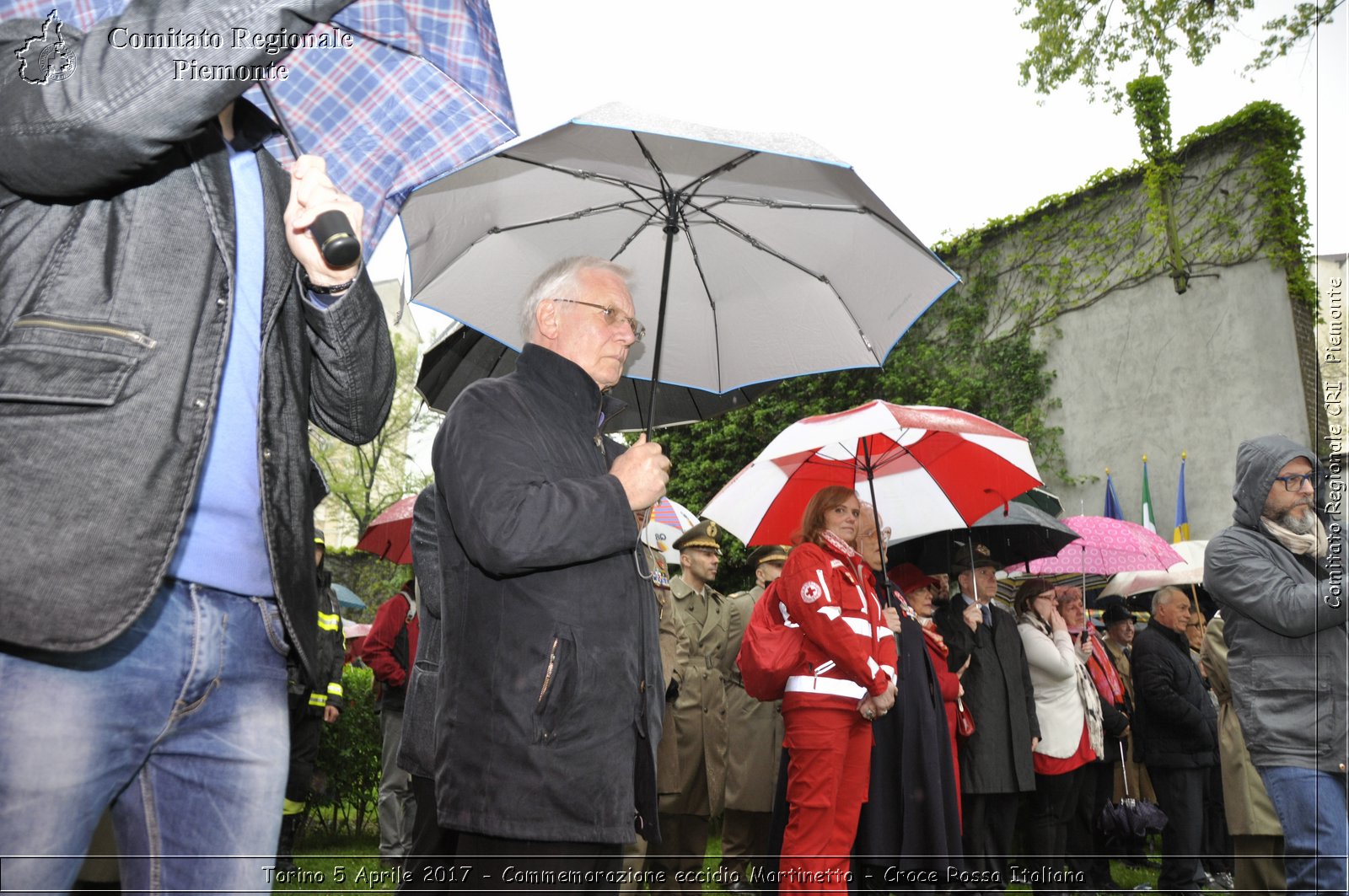 Torino 5 Aprile 2017 - Commemorazione eccidio Martinetto - Croce Rossa Italiana- Comitato Regionale del Piemonte