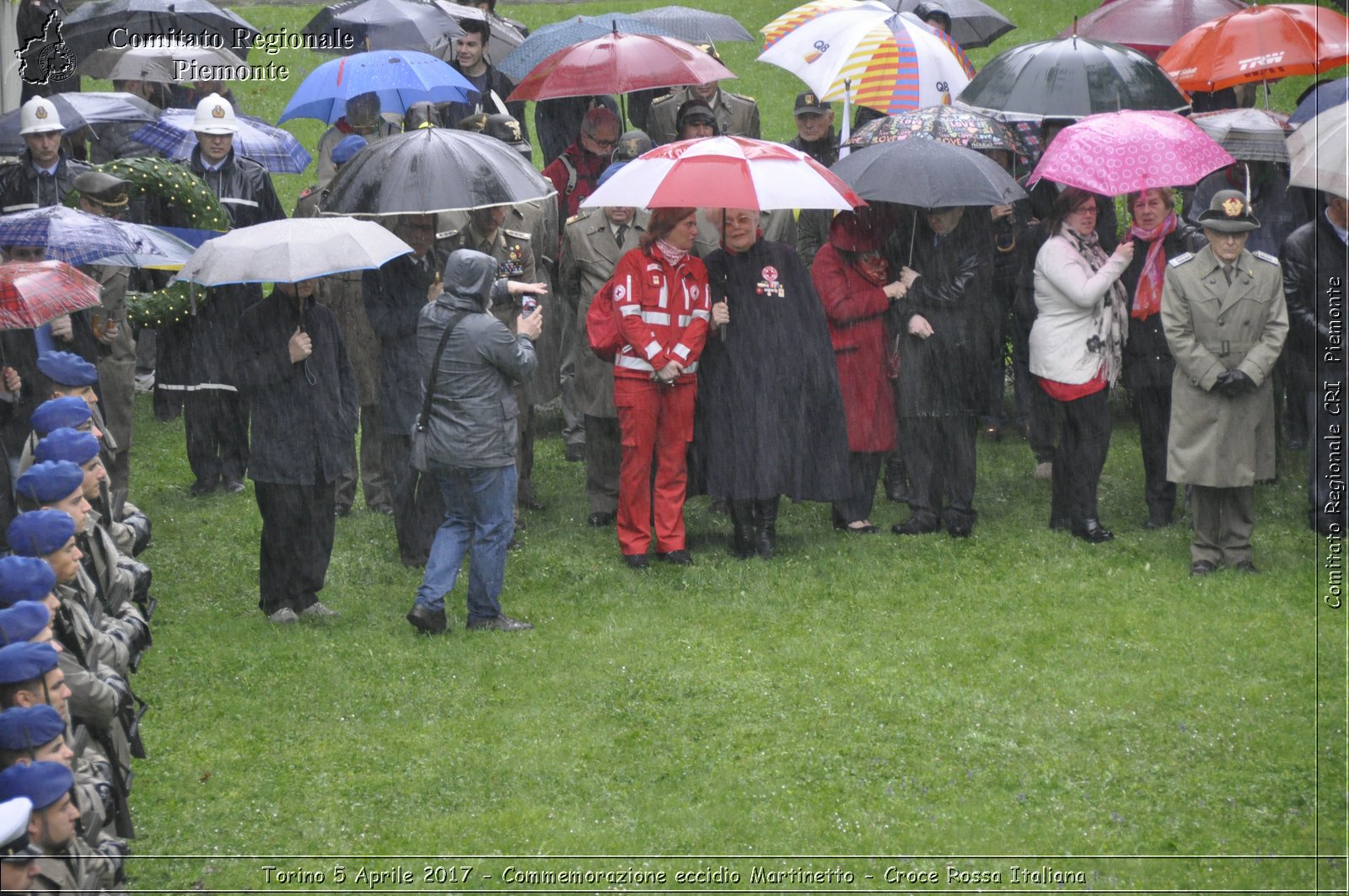 Torino 5 Aprile 2017 - Commemorazione eccidio Martinetto - Croce Rossa Italiana- Comitato Regionale del Piemonte