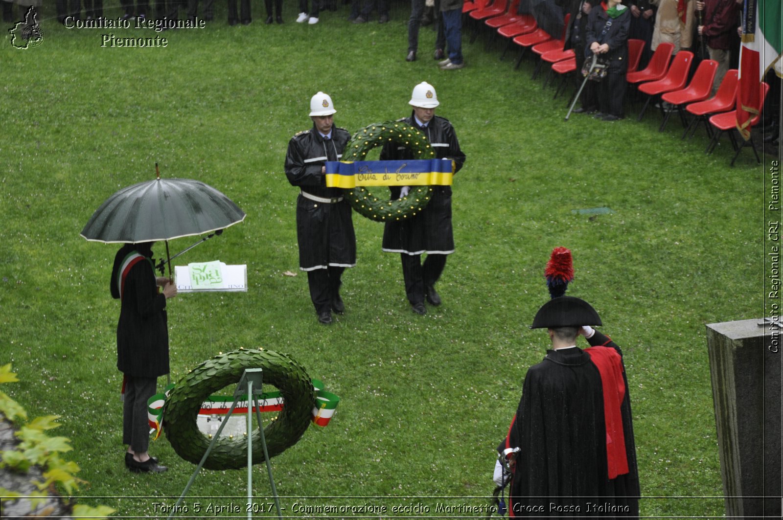 Torino 5 Aprile 2017 - Commemorazione eccidio Martinetto - Croce Rossa Italiana- Comitato Regionale del Piemonte