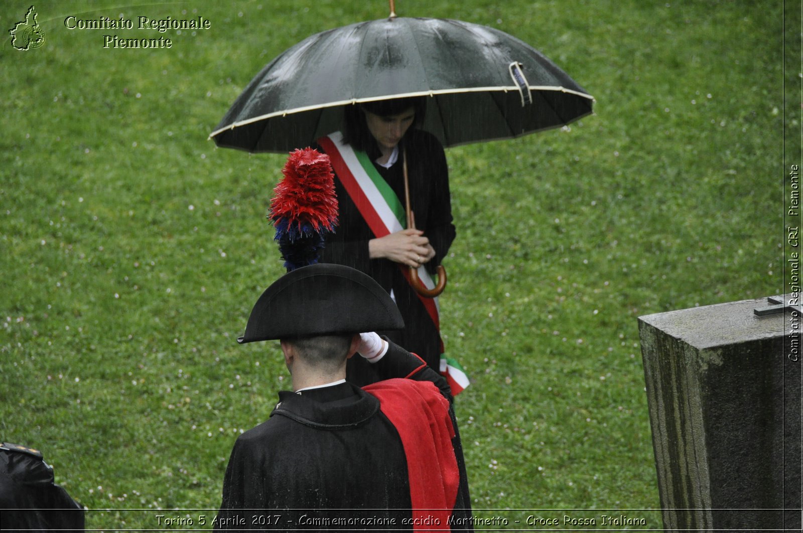 Torino 5 Aprile 2017 - Commemorazione eccidio Martinetto - Croce Rossa Italiana- Comitato Regionale del Piemonte