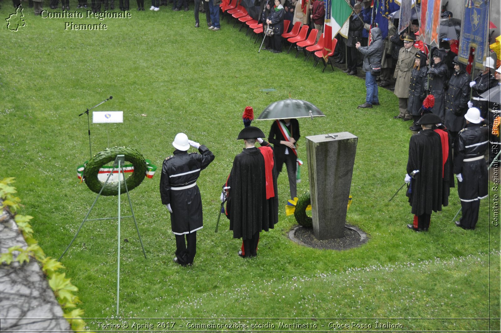 Torino 5 Aprile 2017 - Commemorazione eccidio Martinetto - Croce Rossa Italiana- Comitato Regionale del Piemonte