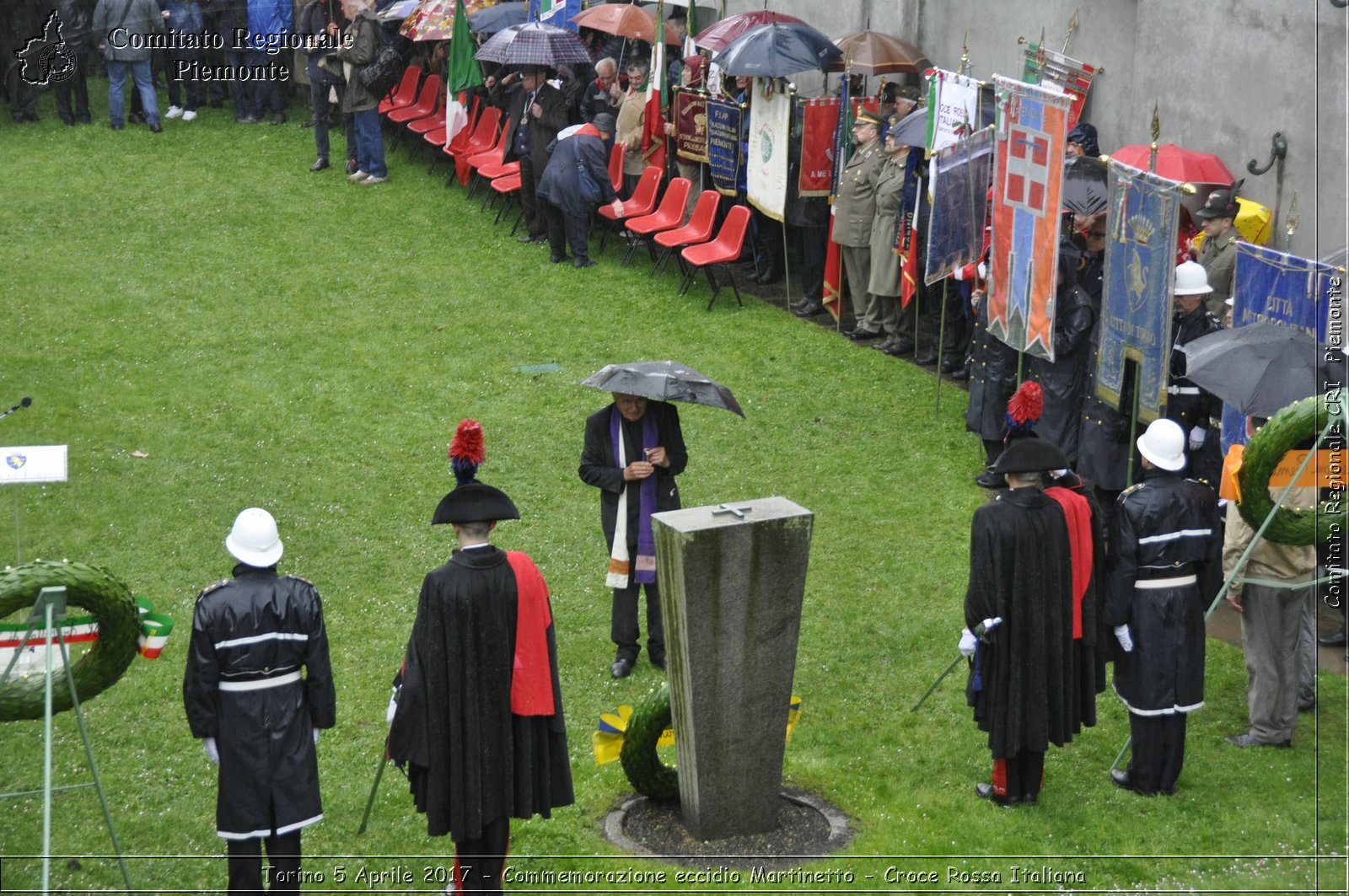 Torino 5 Aprile 2017 - Commemorazione eccidio Martinetto - Croce Rossa Italiana- Comitato Regionale del Piemonte