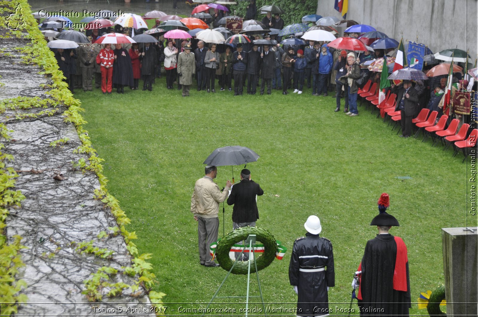 Torino 5 Aprile 2017 - Commemorazione eccidio Martinetto - Croce Rossa Italiana- Comitato Regionale del Piemonte