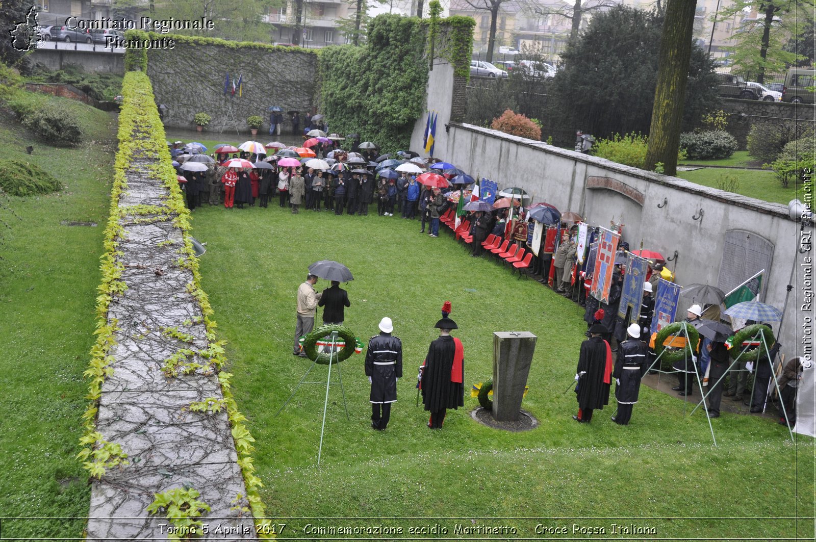 Torino 5 Aprile 2017 - Commemorazione eccidio Martinetto - Croce Rossa Italiana- Comitato Regionale del Piemonte