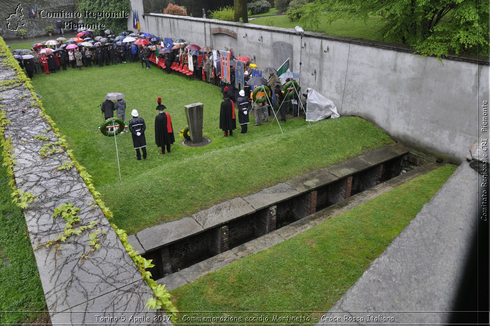 Torino 5 Aprile 2017 - Commemorazione eccidio Martinetto - Croce Rossa Italiana- Comitato Regionale del Piemonte