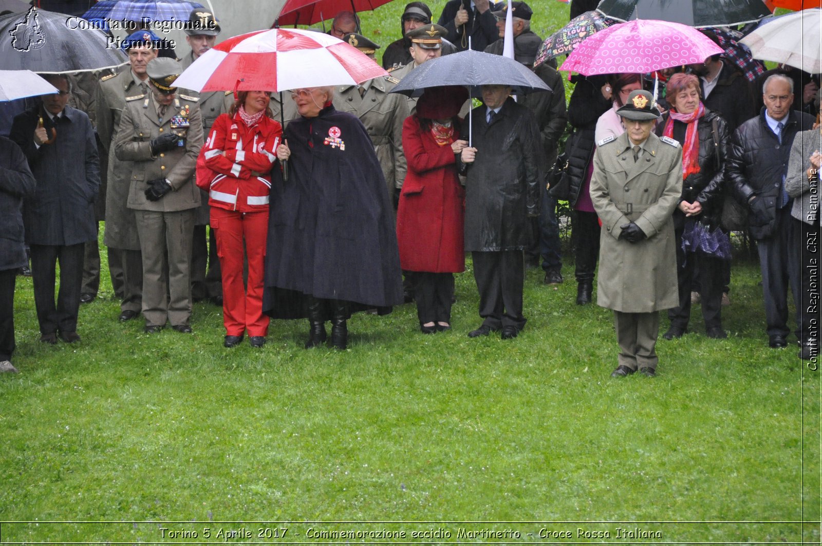 Torino 5 Aprile 2017 - Commemorazione eccidio Martinetto - Croce Rossa Italiana- Comitato Regionale del Piemonte