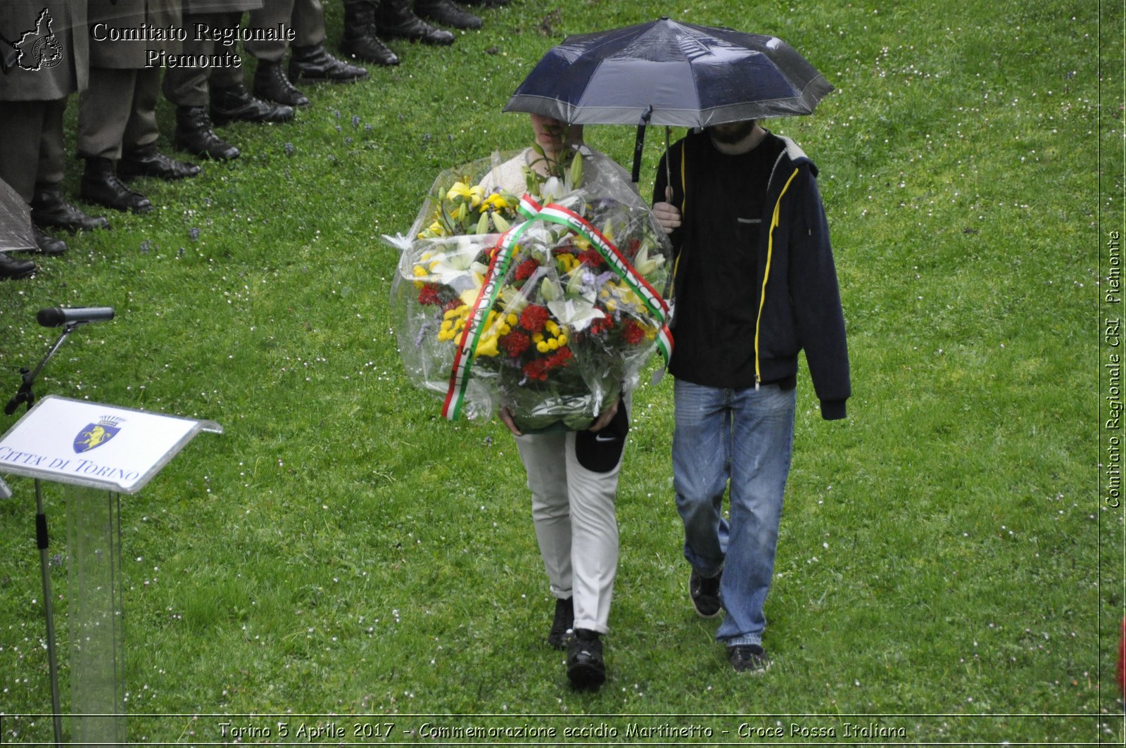 Torino 5 Aprile 2017 - Commemorazione eccidio Martinetto - Croce Rossa Italiana- Comitato Regionale del Piemonte