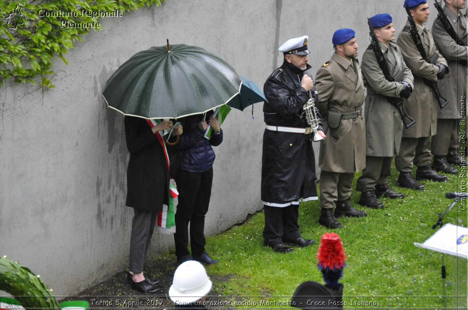 Torino 5 Aprile 2017 - Commemorazione eccidio Martinetto - Croce Rossa Italiana- Comitato Regionale del Piemonte