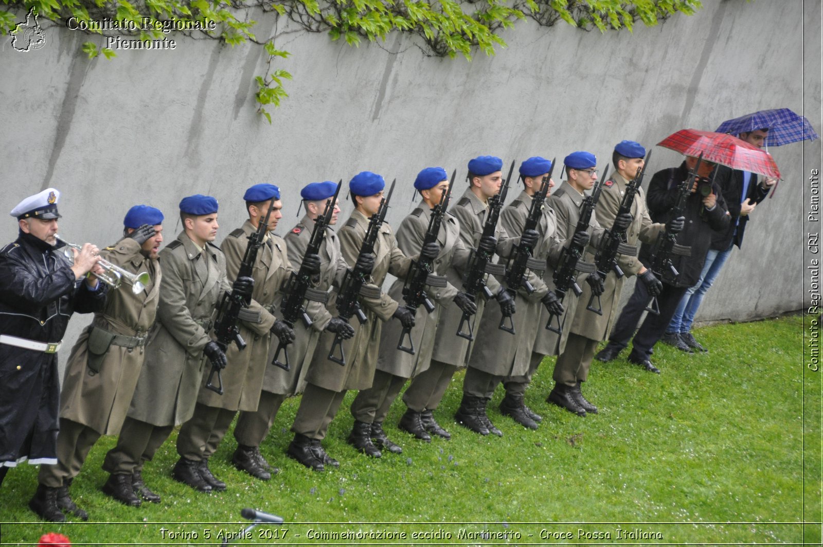 Torino 5 Aprile 2017 - Commemorazione eccidio Martinetto - Croce Rossa Italiana- Comitato Regionale del Piemonte