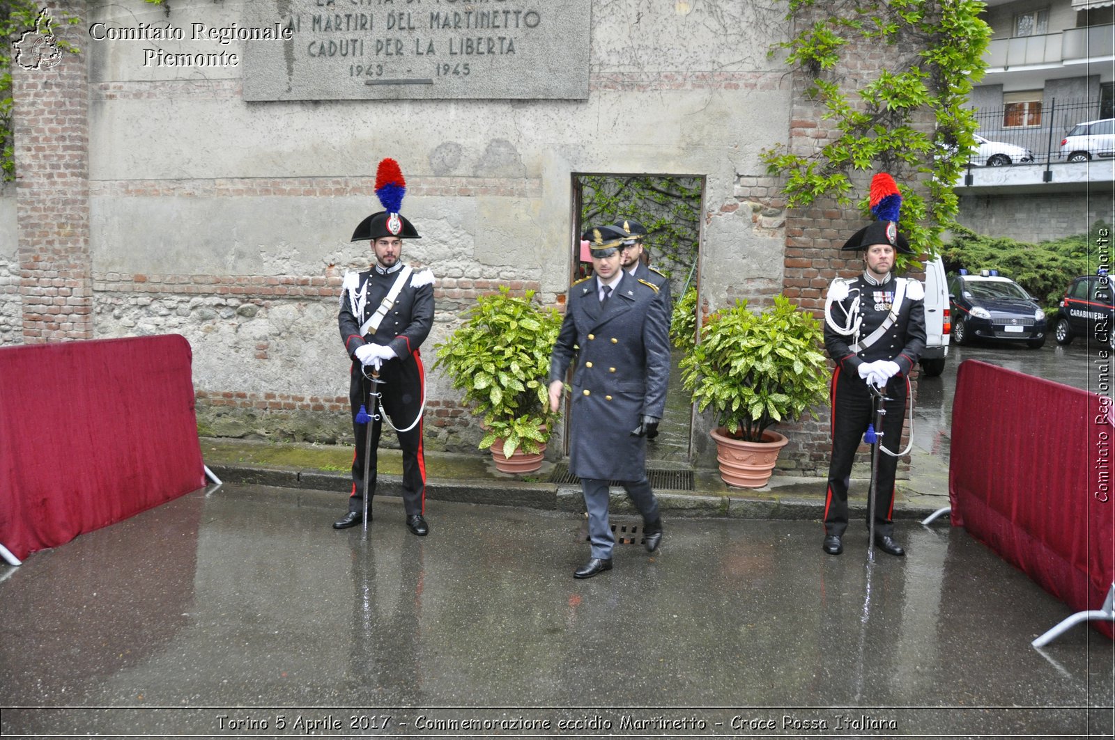 Torino 5 Aprile 2017 - Commemorazione eccidio Martinetto - Croce Rossa Italiana- Comitato Regionale del Piemonte