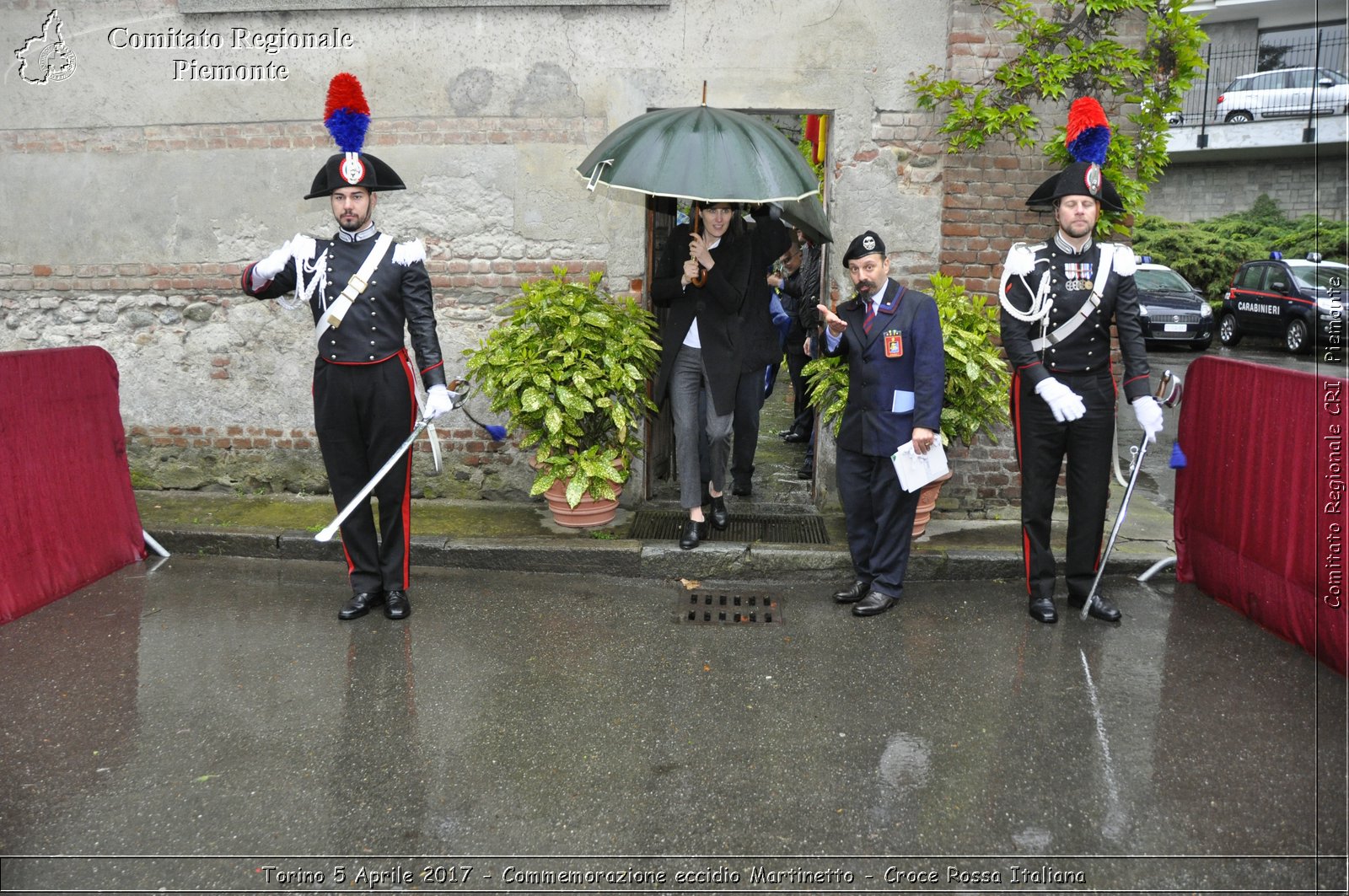 Torino 5 Aprile 2017 - Commemorazione eccidio Martinetto - Croce Rossa Italiana- Comitato Regionale del Piemonte