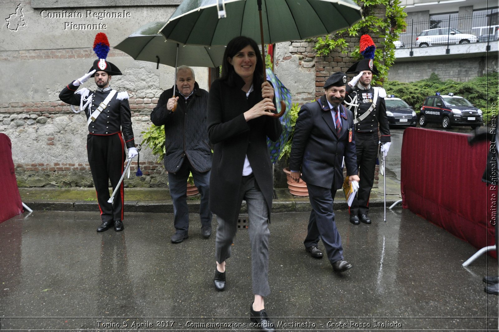 Torino 5 Aprile 2017 - Commemorazione eccidio Martinetto - Croce Rossa Italiana- Comitato Regionale del Piemonte